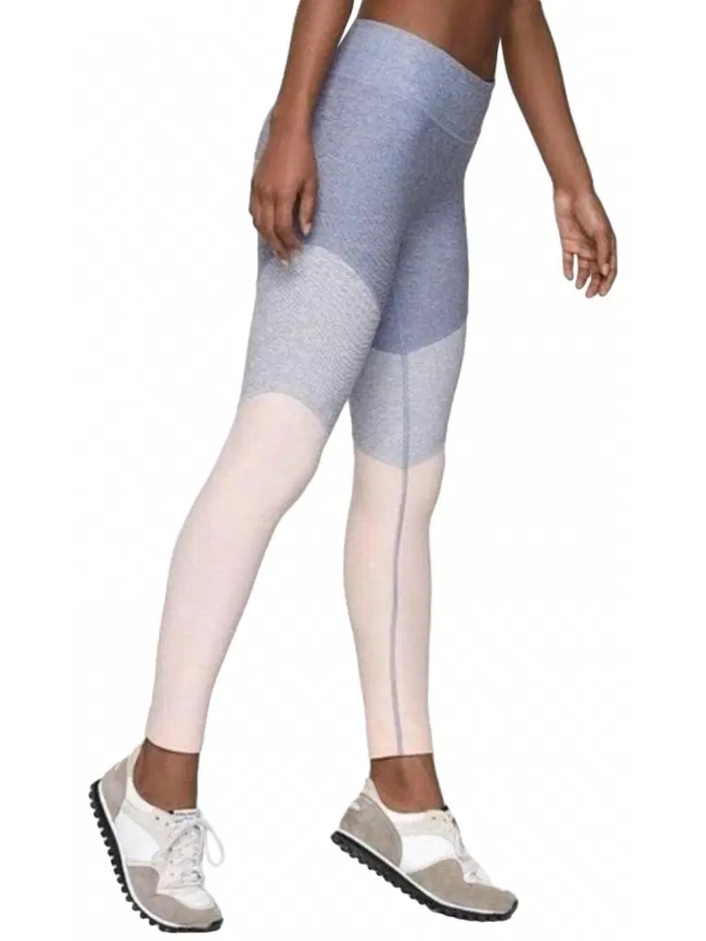 Outdoor Voices 7/8 Springs Leggings - Lake / Dove / Rose Quartz